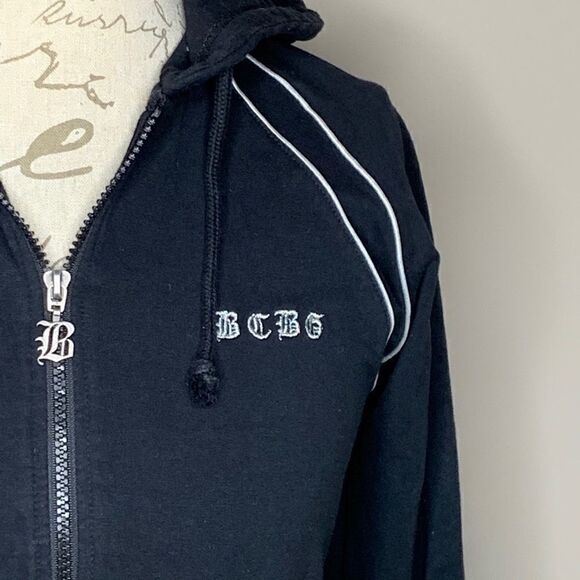 BCBG lightweight zipper jacket / hoodie size M - Picture 3 of 8